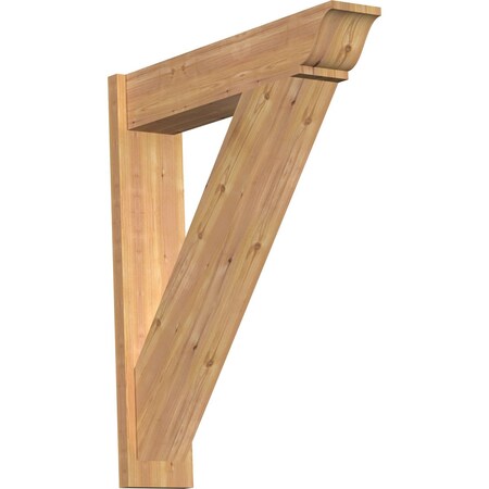 Ekena Millwork Traditional Traditional Smooth Outlooker, Western Red Cedar, 7 1/2"W x 34"D x 40"H OUT08X34X40TRA01SWR